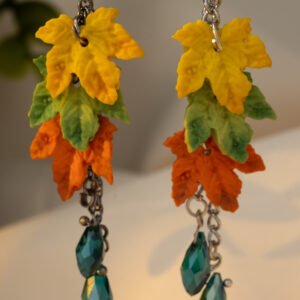 autumn leaves earrings