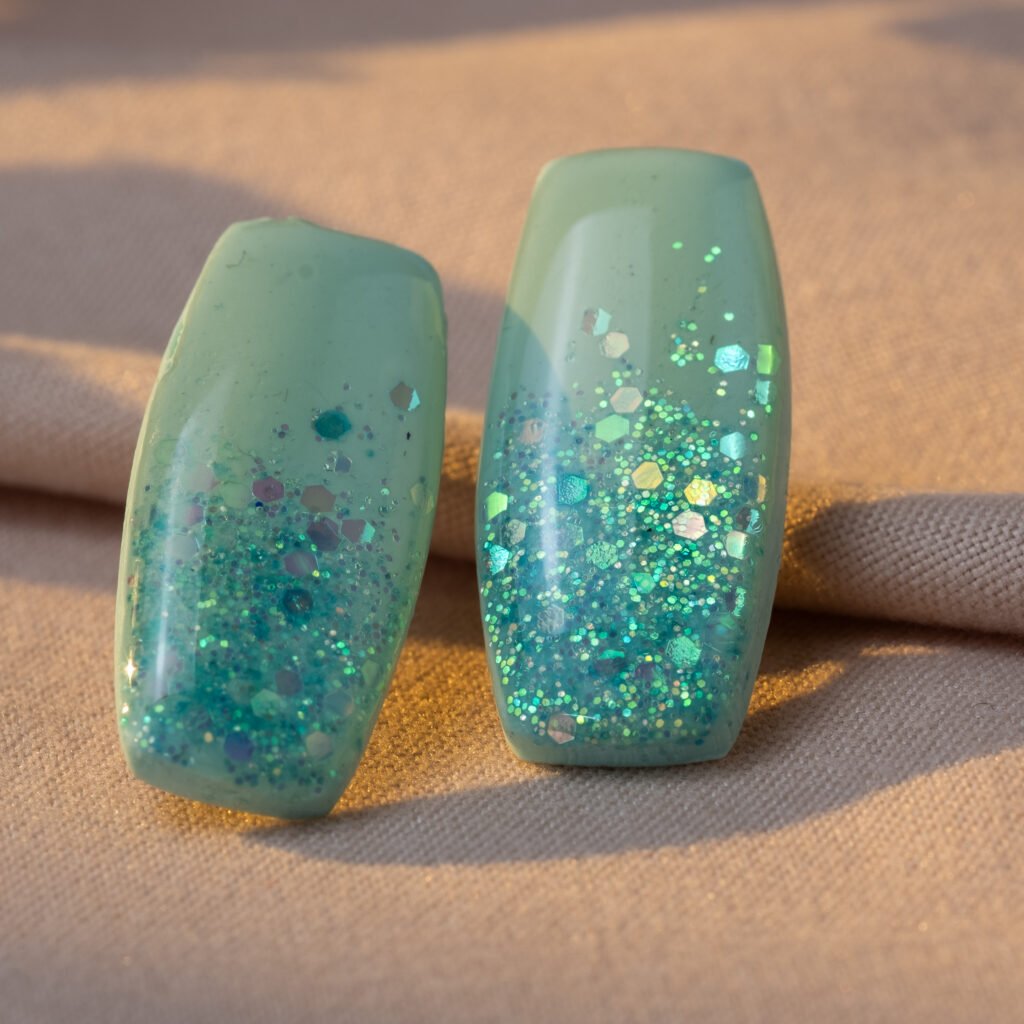 jade drop studs
