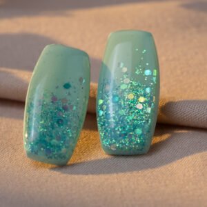 jade drop studs
