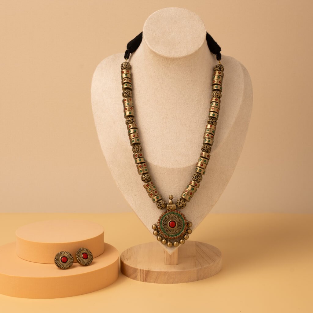 mandala heritage jewelry set