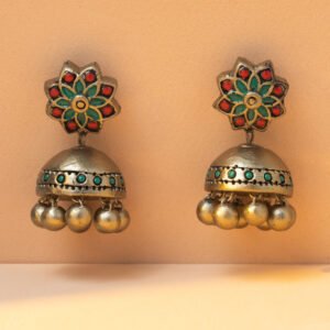 mayil bloom heritage jewelry set