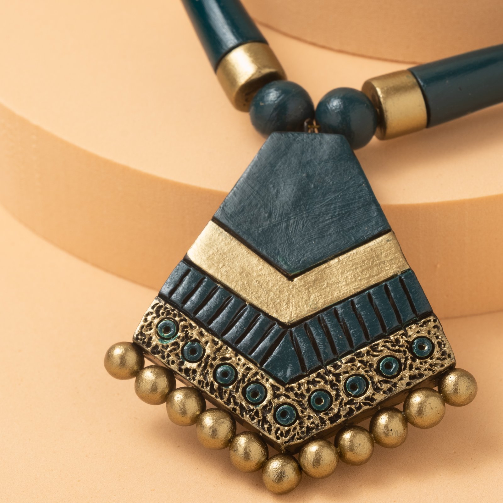 teal radiance jewelry set