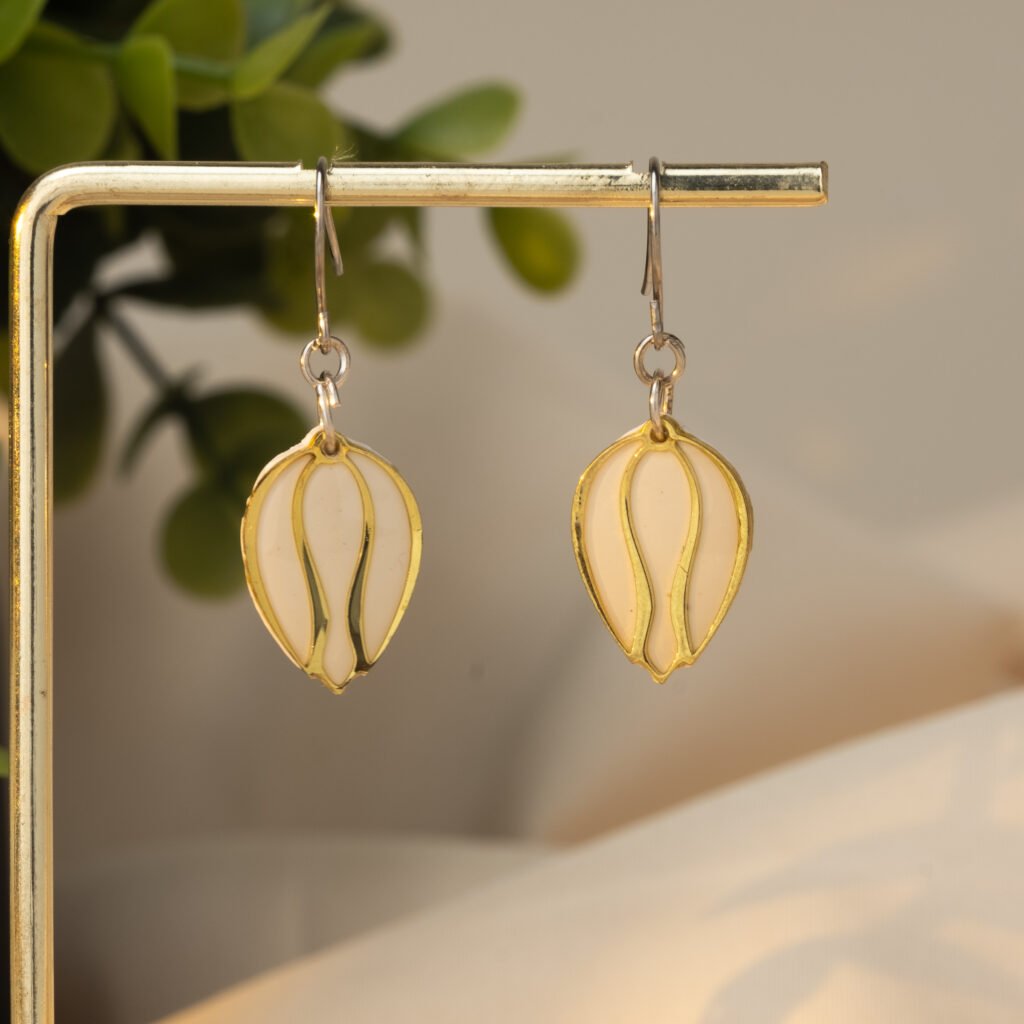tulip earrings