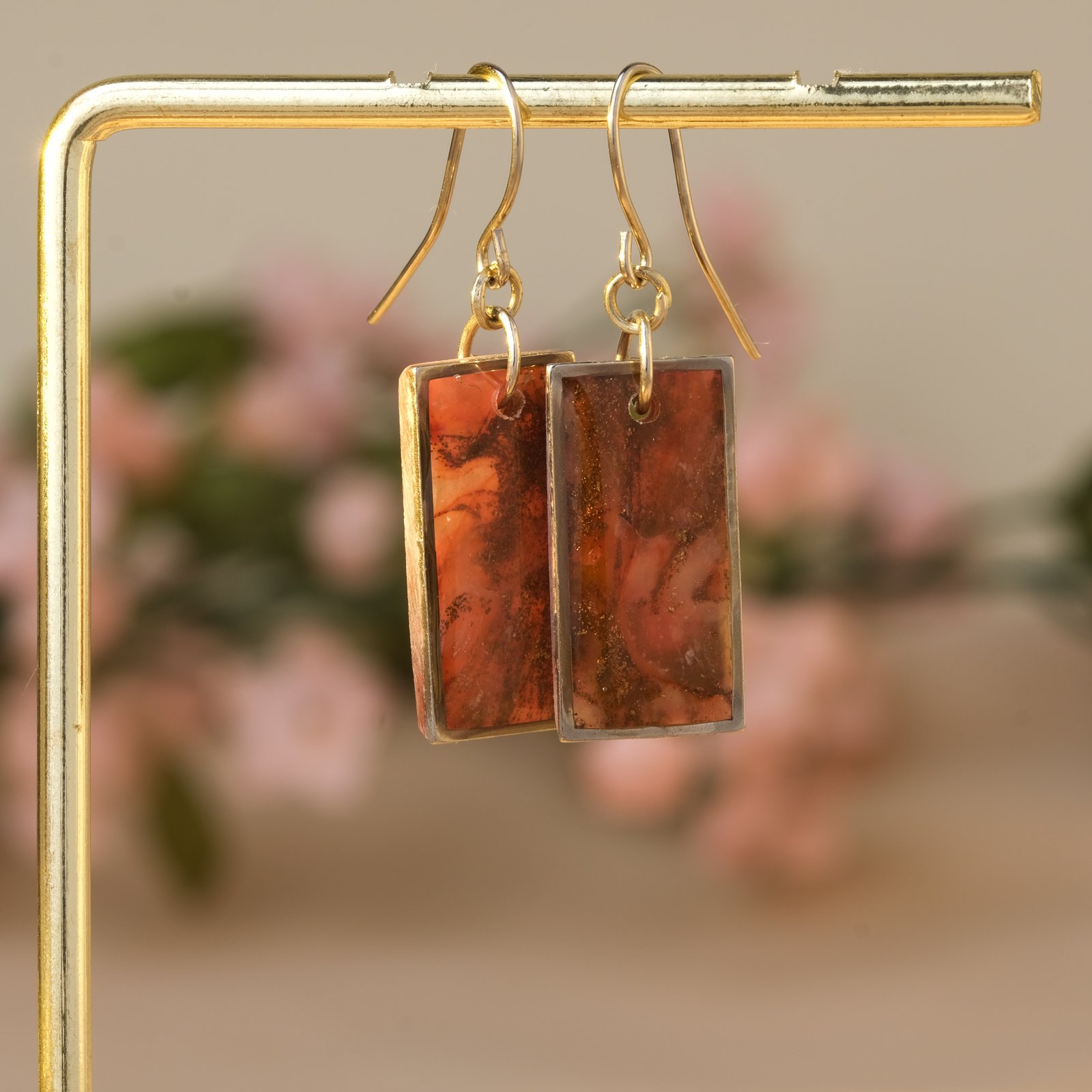 bezel bar earrings 142 4064 x 4064