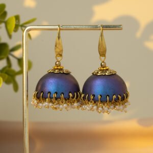 jhumka pearl earrings sapphire 168 4102 x 4102