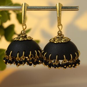 jhumka pearl studs onyx 182 4139 x 4139