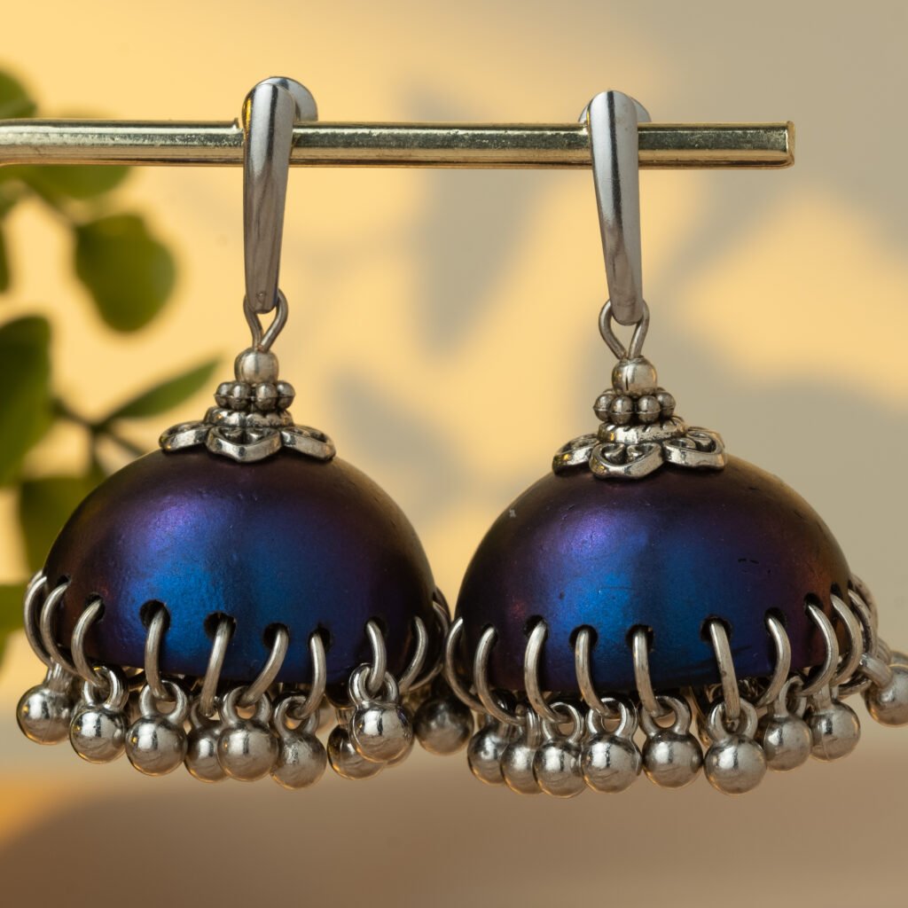 jhumka studs sapphire 177 4146 x 4146