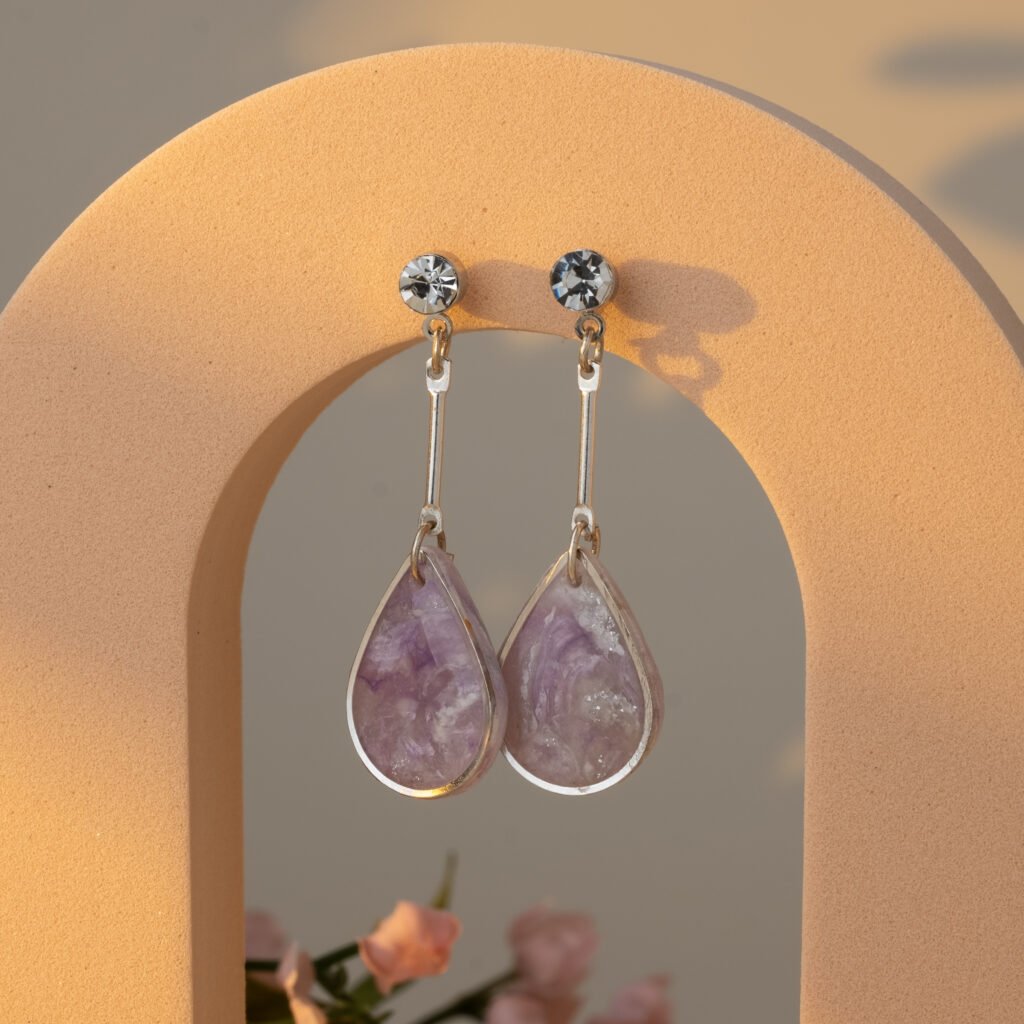 marble pear studs 94 4004 x 4004