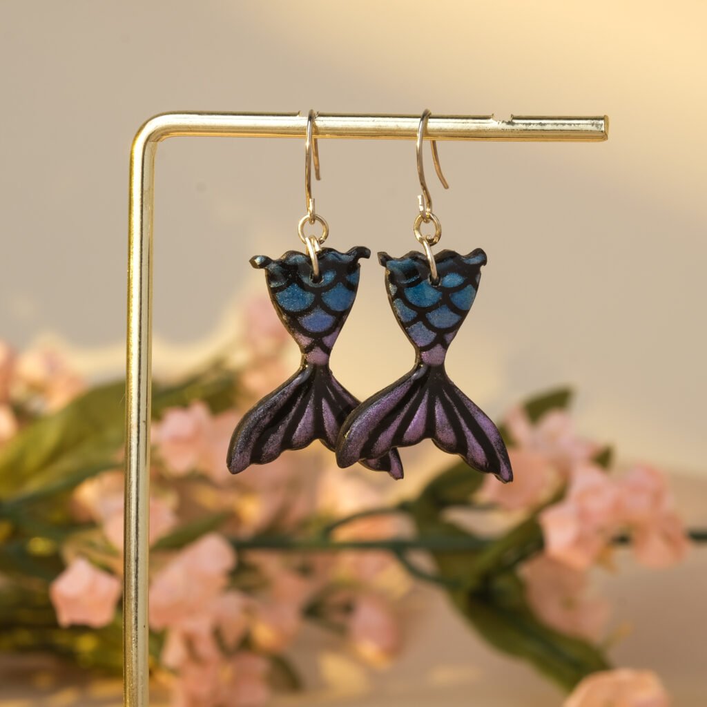 mermaid tail earrings 140 4160 x 4160