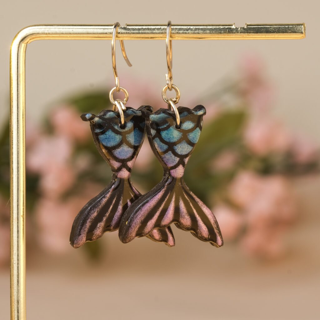mermaid tail earrings 141 4080 x 4080